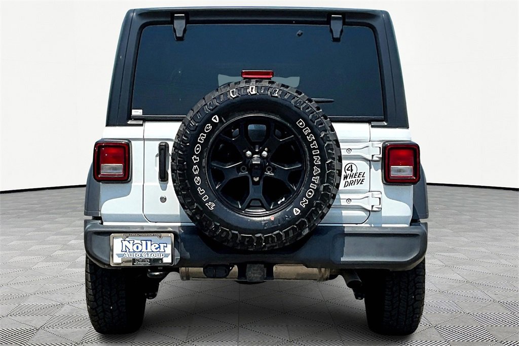 Used 2020 Jeep Wrangler Unlimited Sport image 3