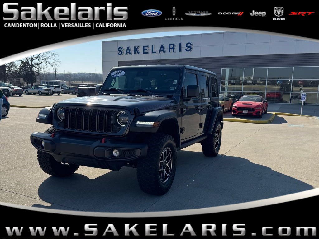 Used 2025 Jeep Wrangler Unlimited Rubicon AWD/4WD image 1