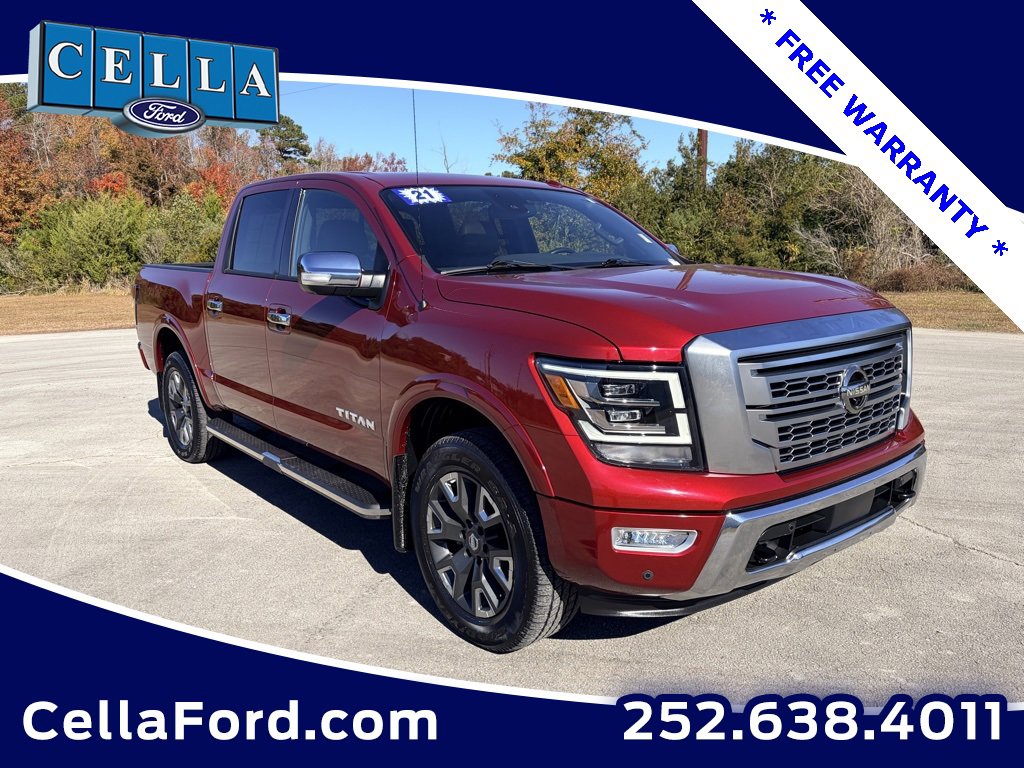 Used 2021 Nissan Titan Platinum Reserve w/ Moonroof Package image 1