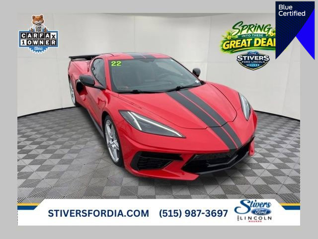 Used 2022 Chevrolet Corvette Stingray Preferred Cpe w/ 2LT