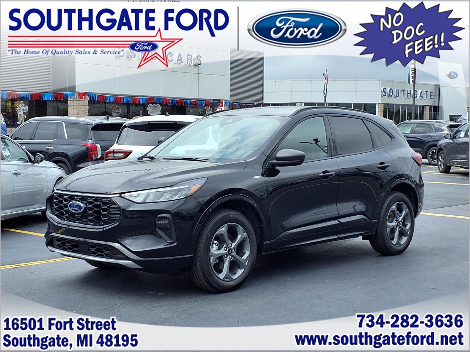 Certified 2024 Ford Escape ST-Line w/ Tech Pack #1 AWD/4WD image 1
