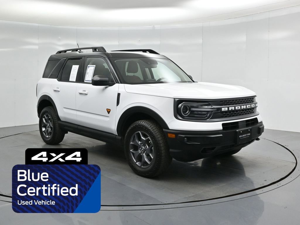 Certified 2023 Ford Bronco Sport Badlands w/ Premium Package