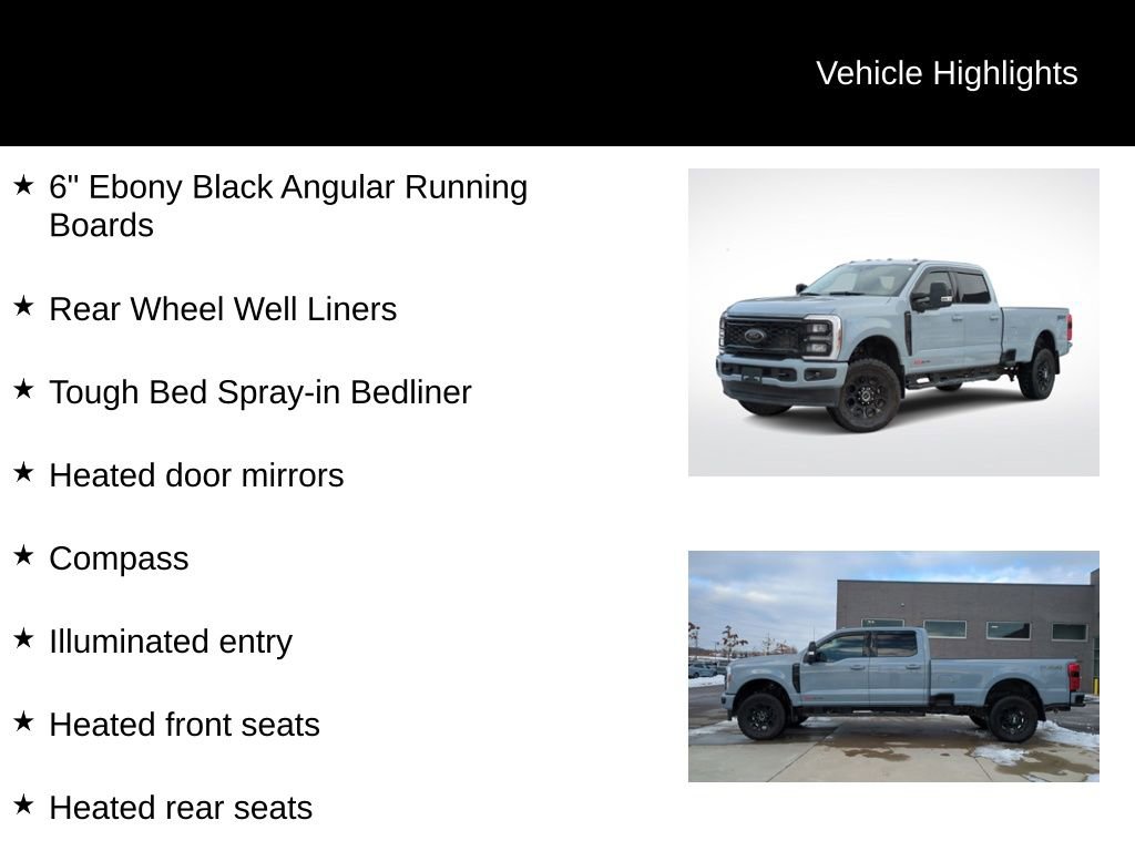 Certified 2025 Ford F350 Lariat w/ Black Appearance Package image 21