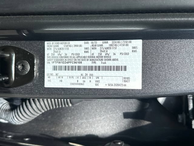 Certified 2023 Ford F150 Lariat w/ Equipment Group 502A High AWD/4WD image 33