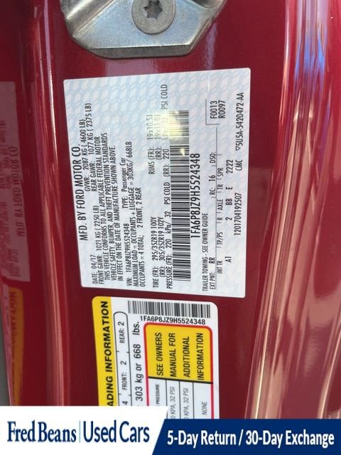 Certified 2017 Ford Mustang Shelby GT350 w/ Electronics Package RWD image 11