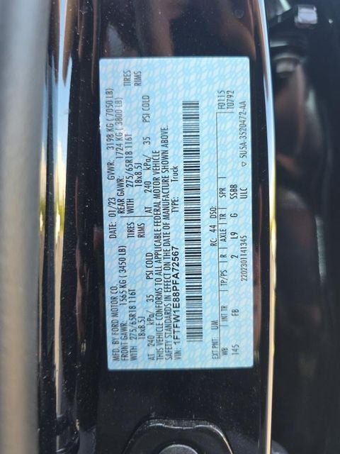 Certified 2023 Ford F150 XLT w/ Equipment Group 302A High AWD/4WD image 12