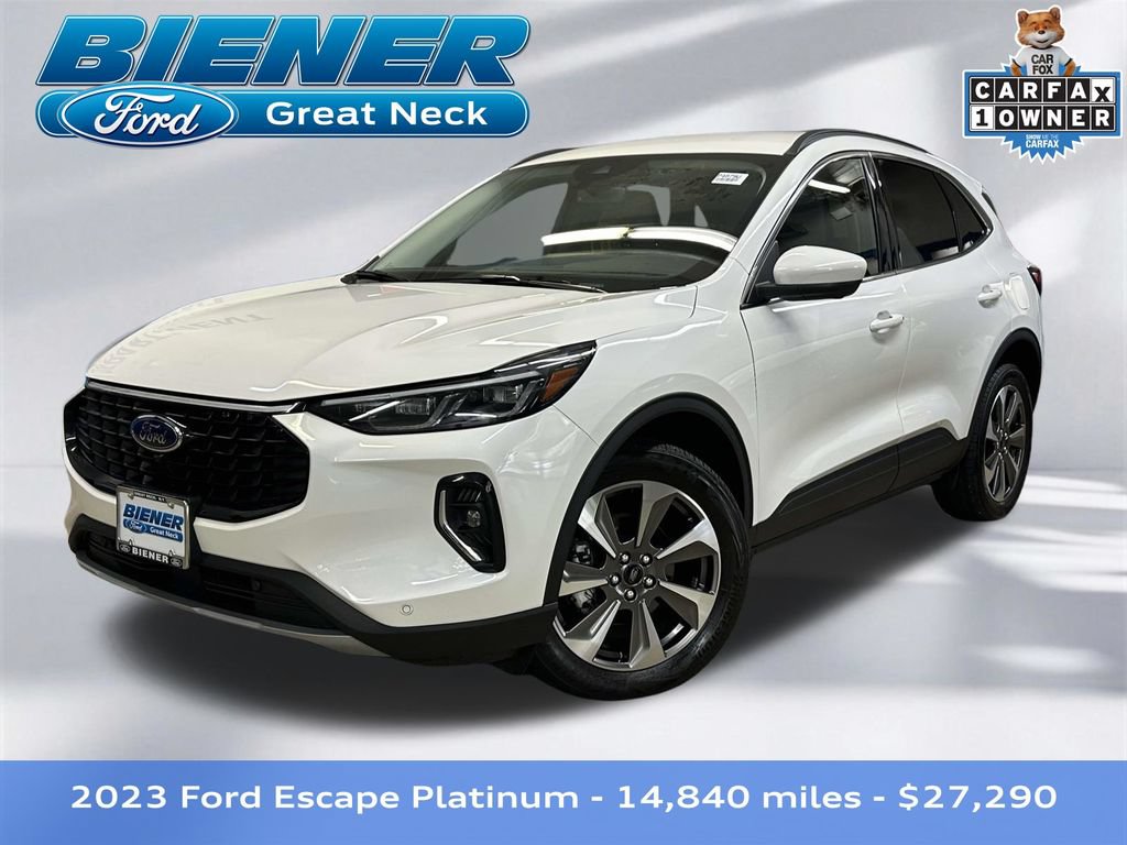 Certified 2023 Ford Escape Platinum AWD/4WD image 1