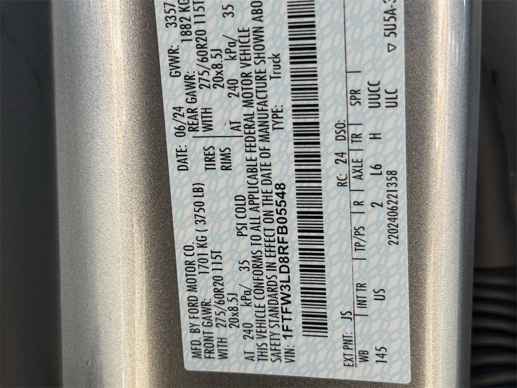 Certified 2024 Ford F150 XLT w/ Equipment Group 302A MID image 43