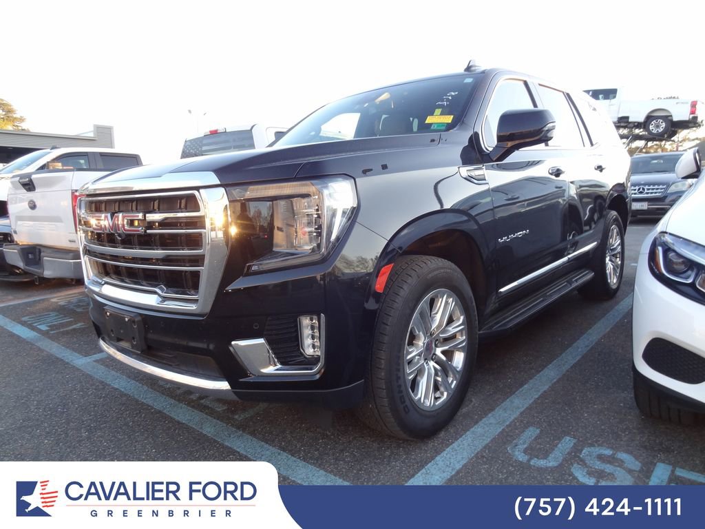 Used 2023 GMC Yukon SLT w/ SLT Luxury Package RWD image 3