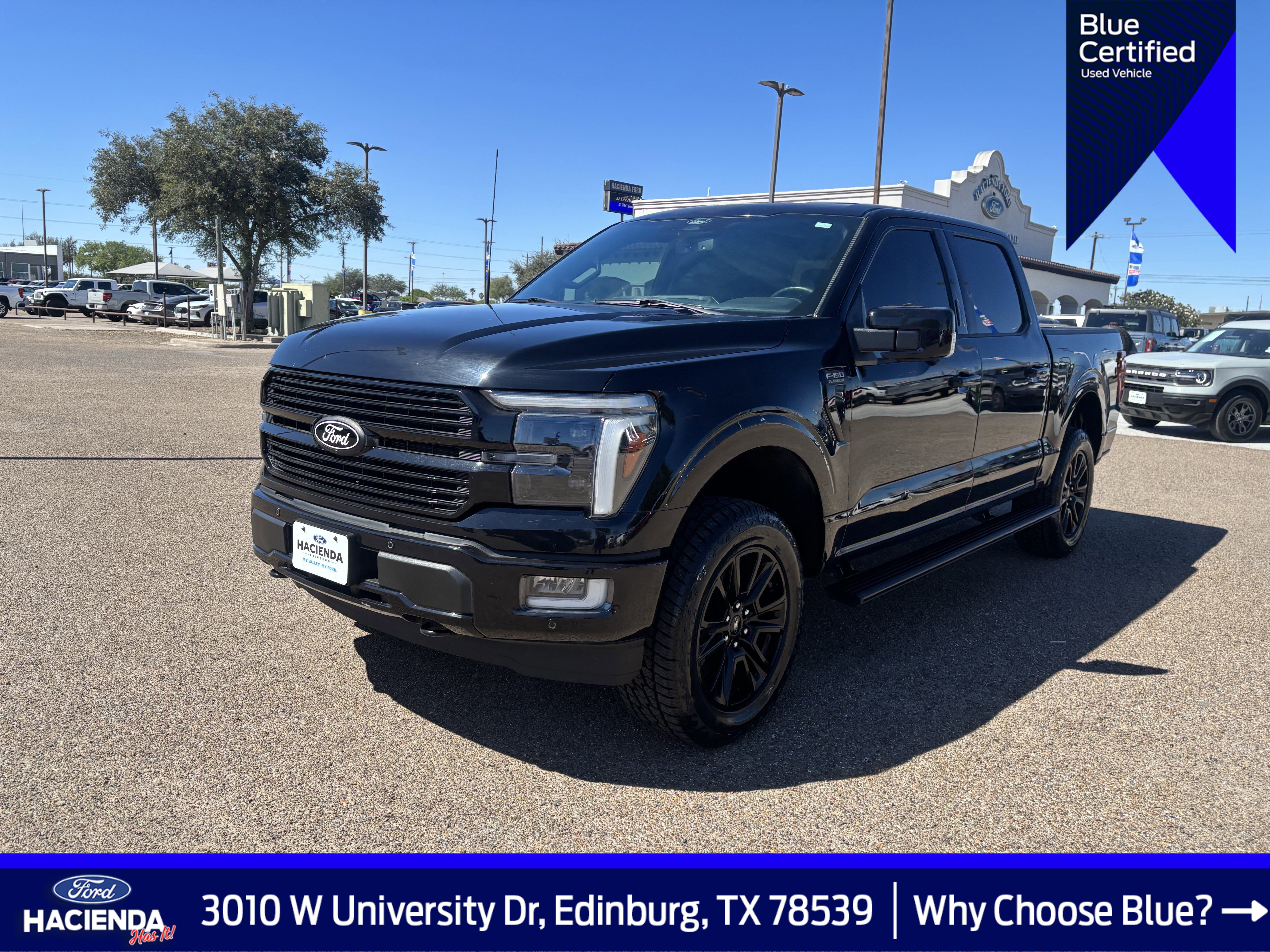 Certified 2024 Ford F150 Platinum w/ FX4 Off-Road Package