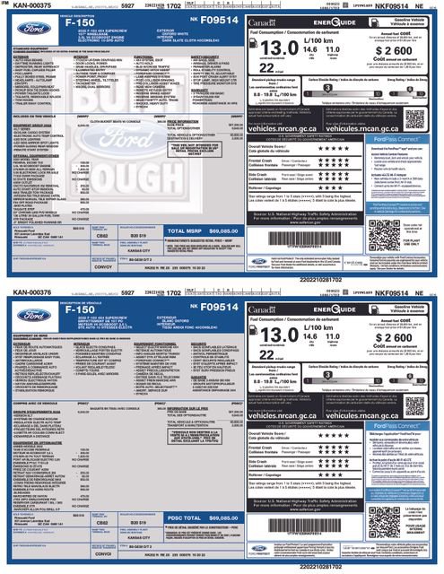 Certified 2022 Ford F150 XLT w/ Equipment Group 302A High AWD/4WD image 4