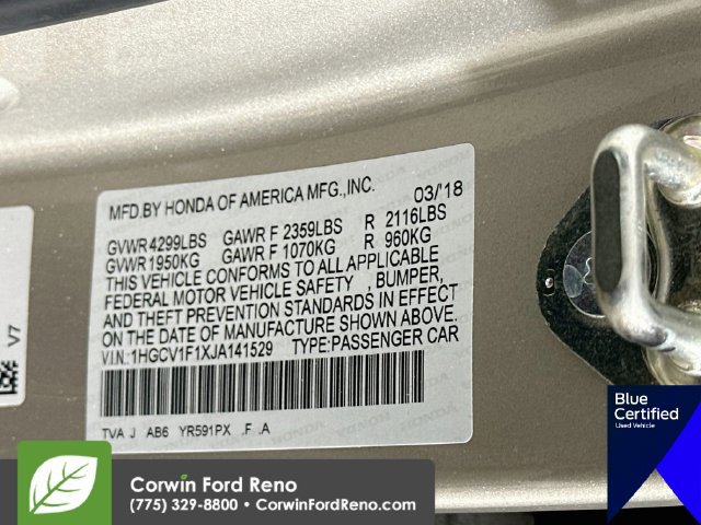Used 2018 Honda Accord LX image 34