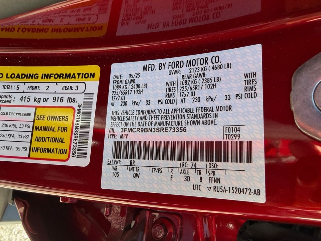 Certified 2025 Ford Bronco Sport Big Bend AWD/4WD image 36