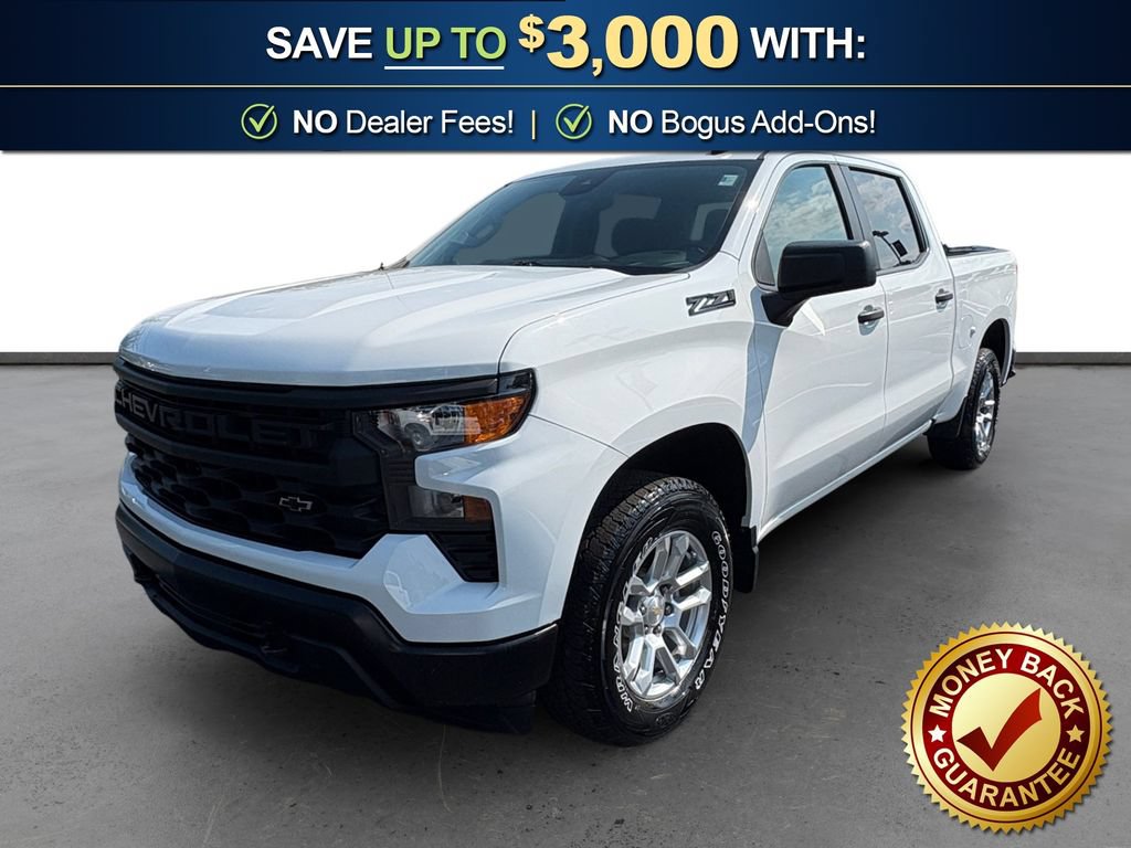 Used 2023 Chevrolet Silverado 1500 W/T w/ WT Value Package AWD/4WD 360° Tour