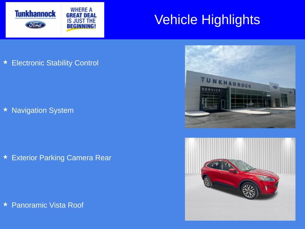 Certified 2020 Ford Escape Titanium AWD/4WD image 6