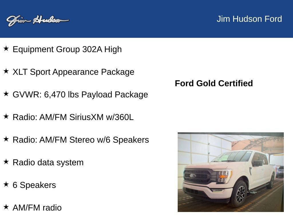 Certified 2023 Ford F150 XLT w/ Equipment Group 302A High AWD/4WD image 8
