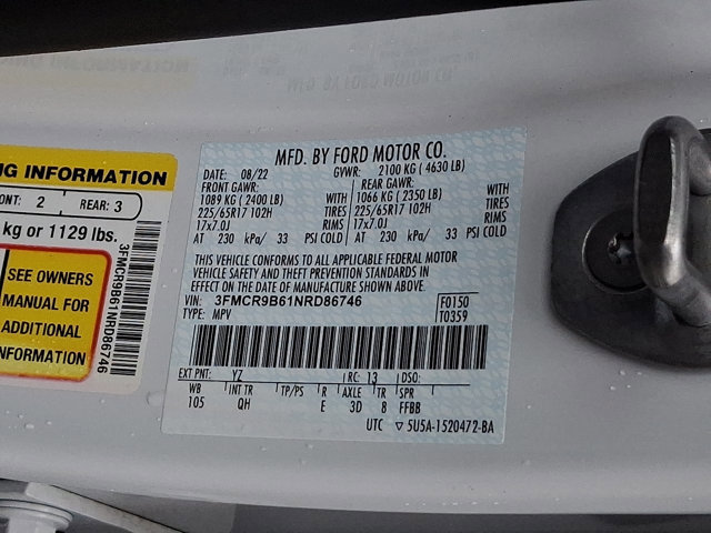 Certified 2022 Ford Bronco Sport Big Bend w/ Convenience Package image 30