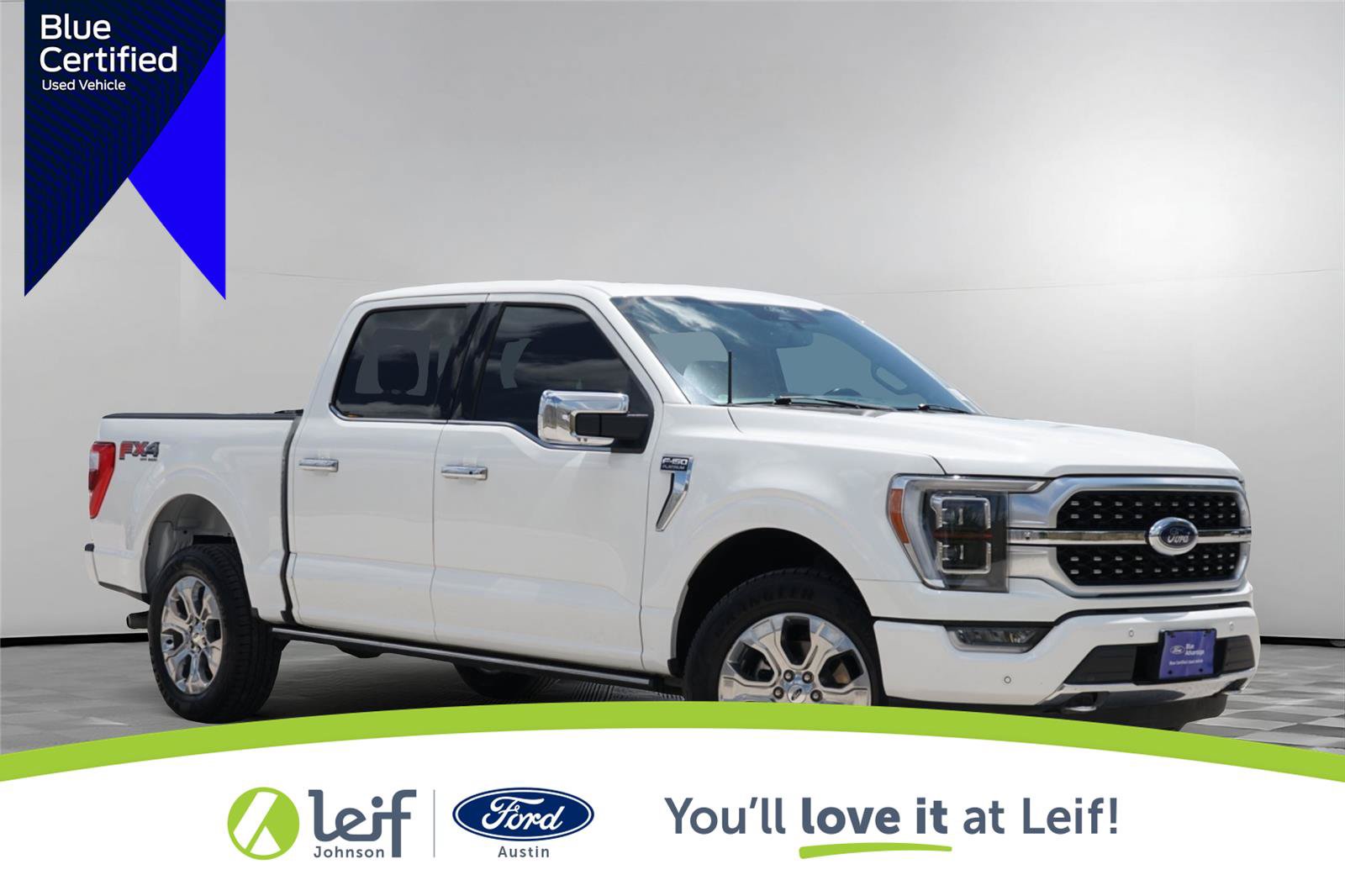 Certified 2022 Ford F150 Platinum w/ FX4 Off-Road Package