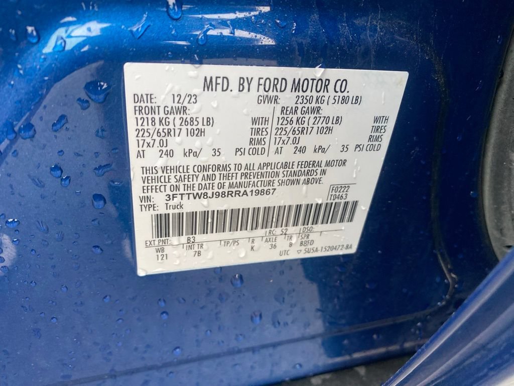 Certified 2024 Ford Maverick XLT w/ Equipment Group 300A Standard AWD/4WD image 14