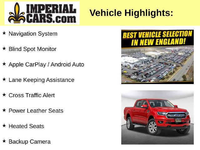 Certified 2023 Ford Ranger Lariat w/ Technology Package AWD/4WD image 5