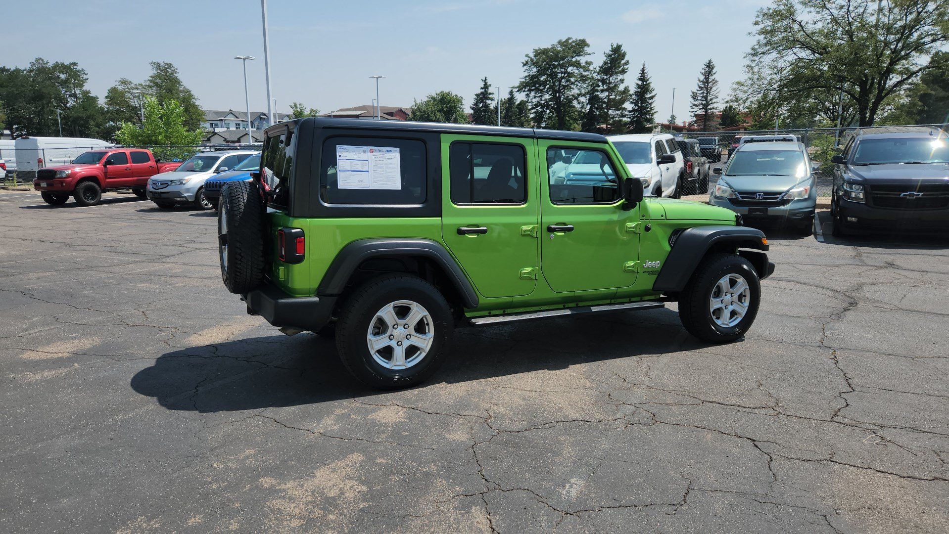 Used 2018 Jeep Wrangler Unlimited Sport S AWD/4WD image 11