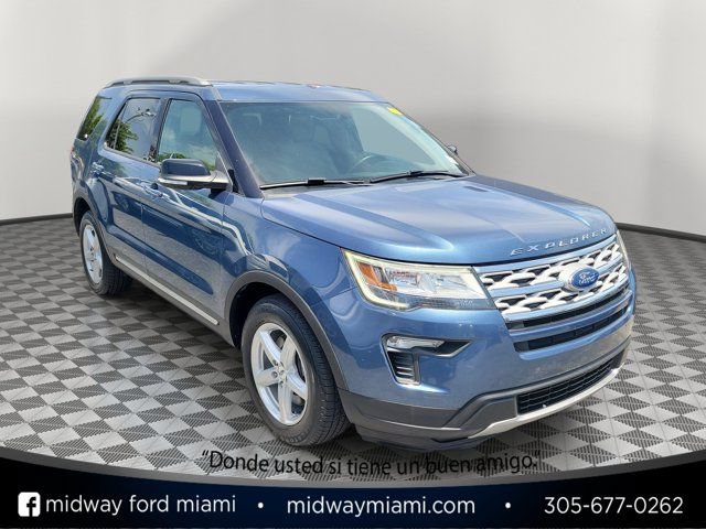 Certified 2018 Ford Explorer XLT w/ Equipment Group 201A FWD image 1