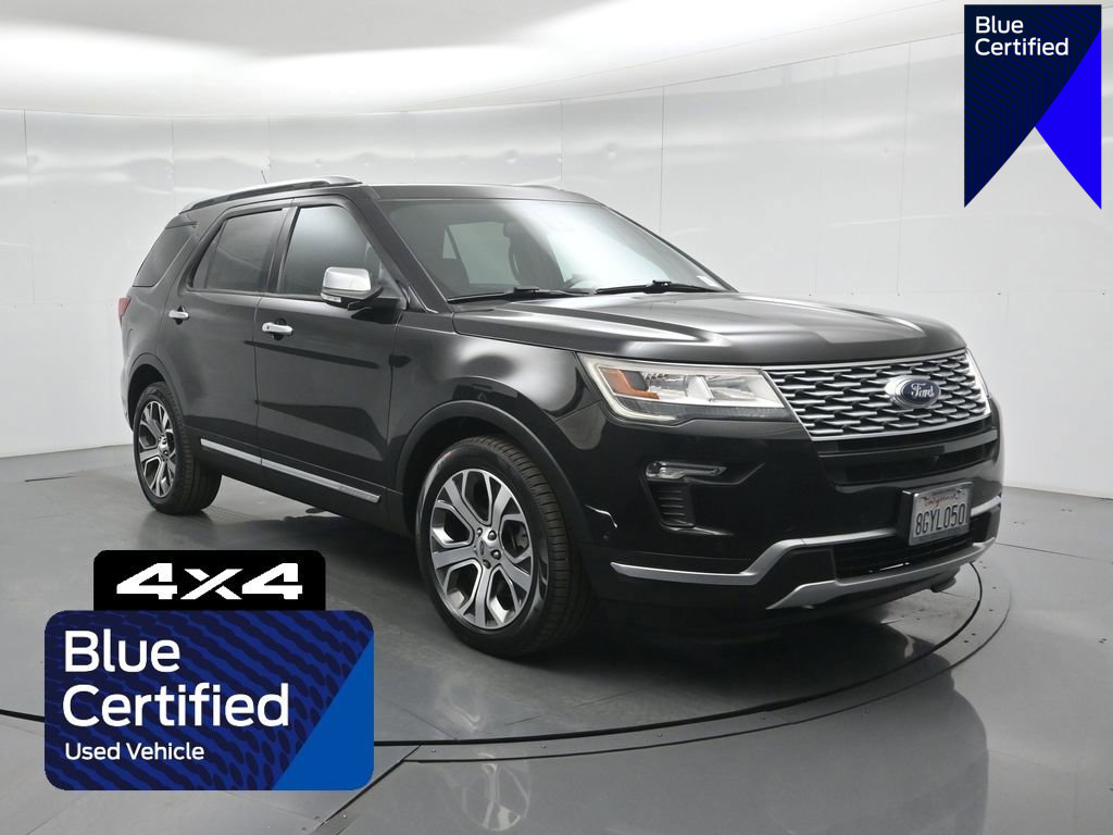Certified 2019 Ford Explorer Platinum
