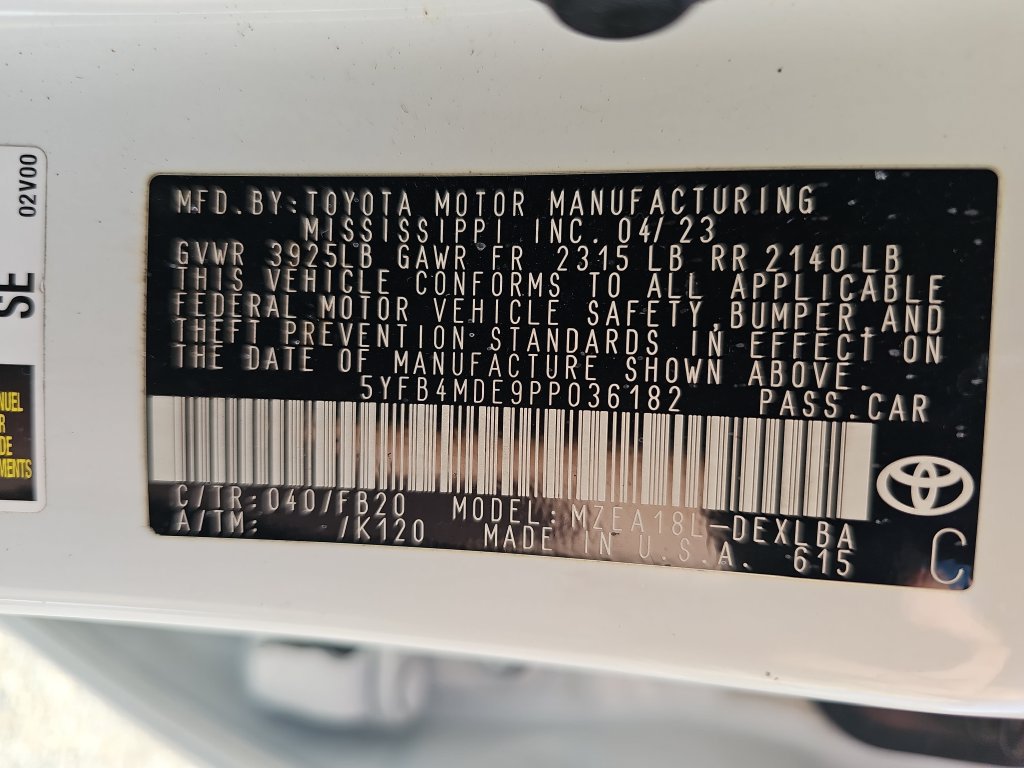 Used 2023 Toyota Corolla LE FWD image 34