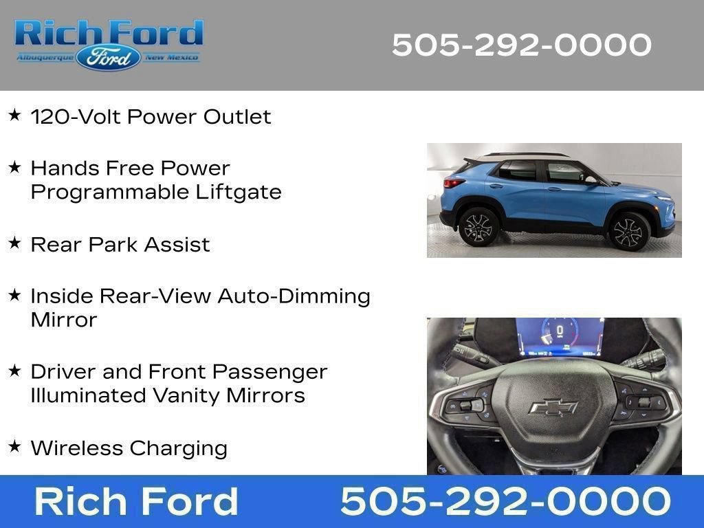 Used 2025 Chevrolet TrailBlazer ACTIV w/ Convenience Package AWD/4WD image 89