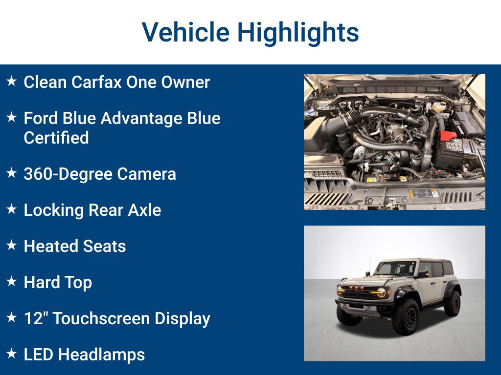 Certified 2025 Ford Bronco Raptor AWD/4WD image 3
