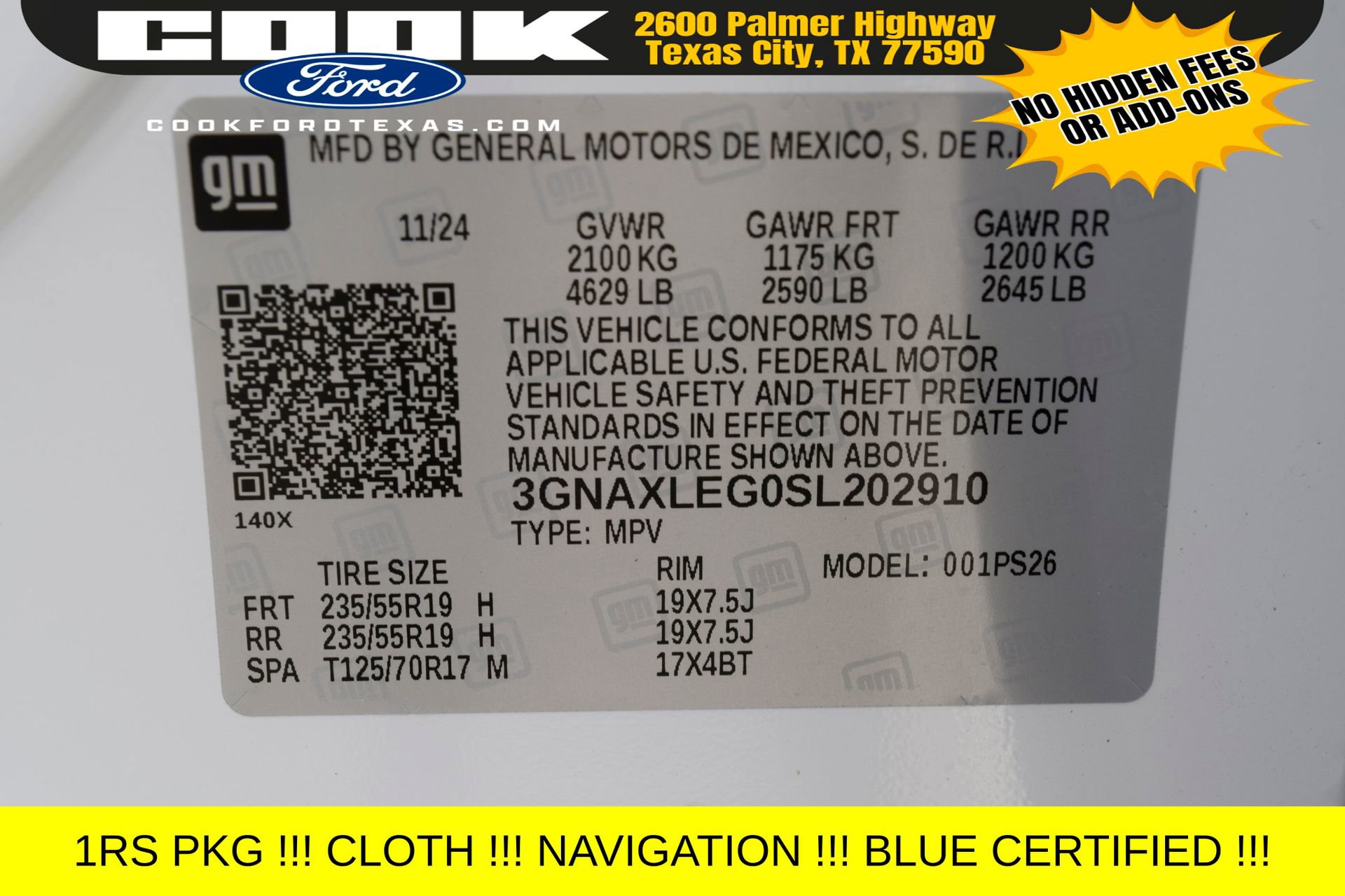 Used 2025 Chevrolet Equinox RS image 26
