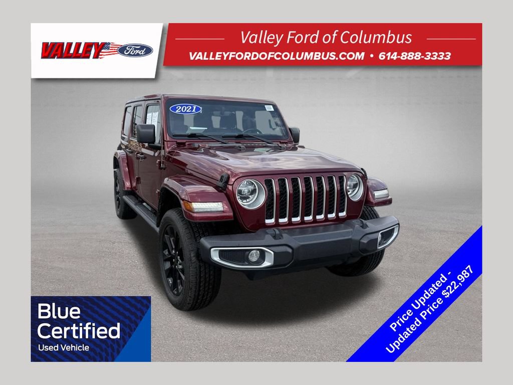 Used 2021 Jeep Wrangler Unlimited Sahara w/ Cold Weather Group AWD/4WD video 1