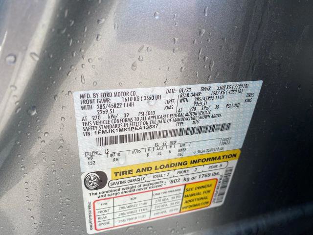 Certified 2023 Ford Expedition Max Platinum AWD/4WD image 16