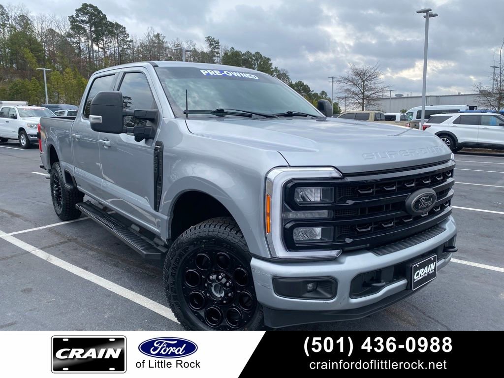 Certified 2023 Ford F250 Lariat w/ Black Appearance Package