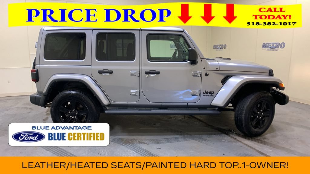 Used 2021 Jeep Wrangler Unlimited Sahara AWD/4WD image 2