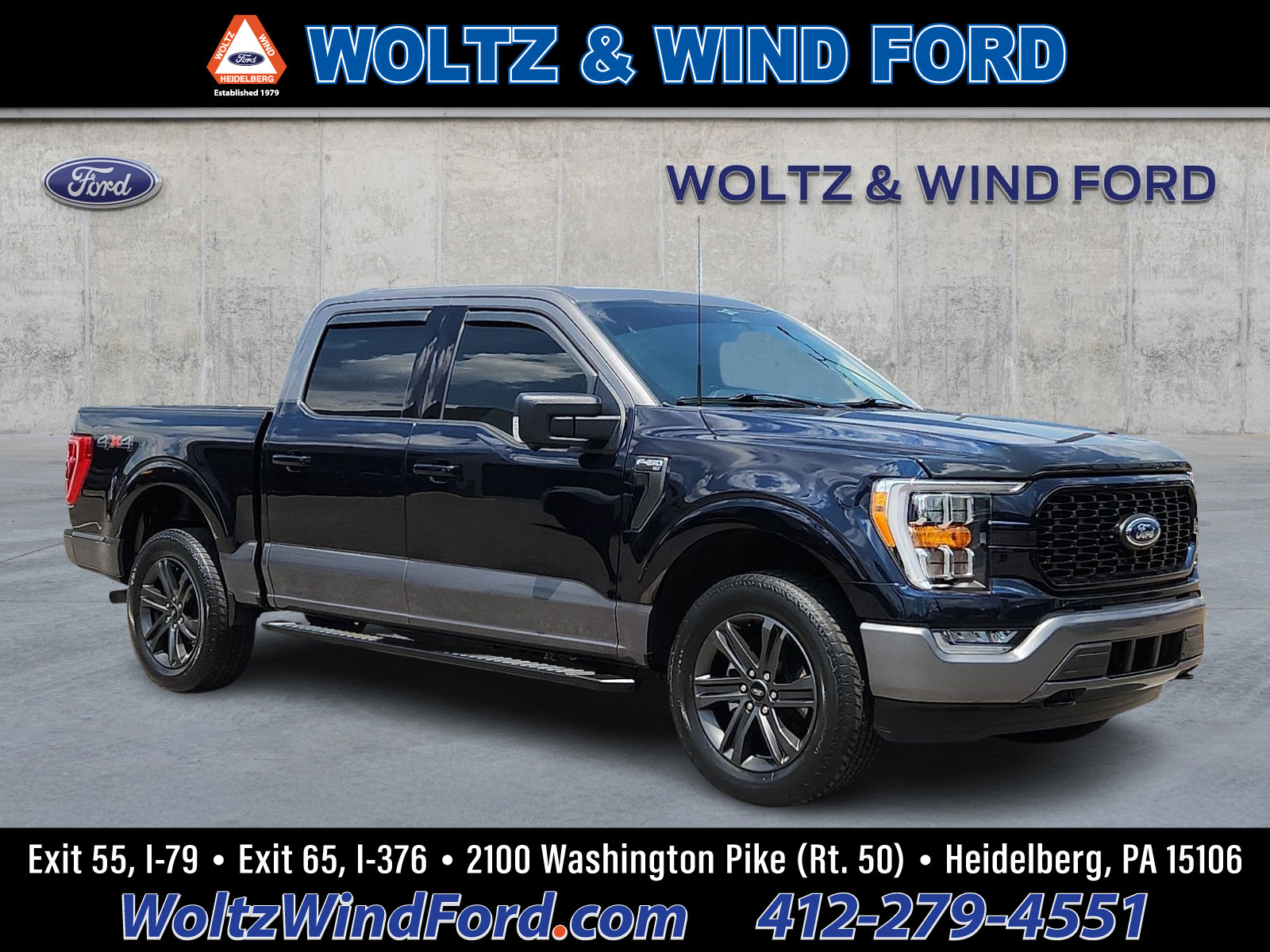 Certified 2023 Ford F150 XLT w/ Equipment Group 302A High AWD/4WD image 1