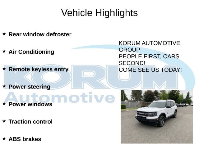 Certified 2023 Ford Bronco Sport Big Bend AWD/4WD image 8