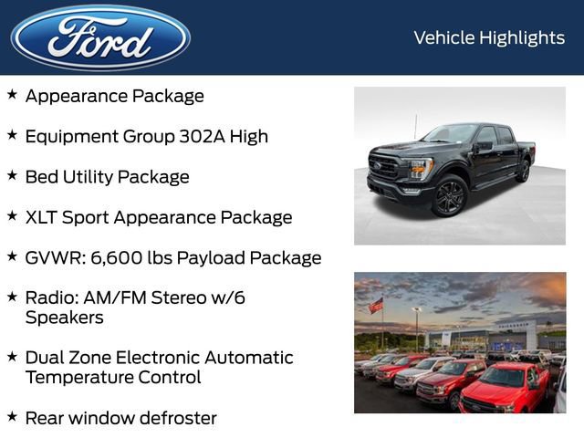 Certified 2022 Ford F150 XLT w/ Equipment Group 302A High image 14