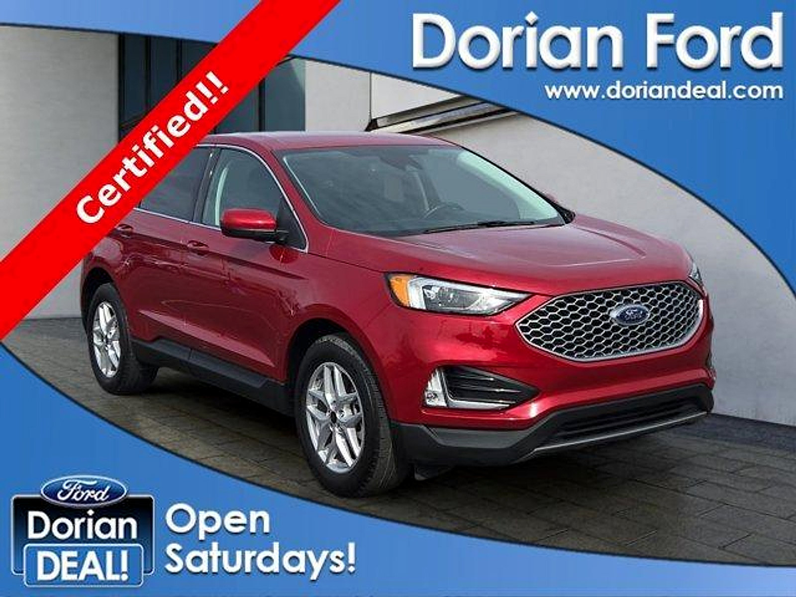 Certified 2023 Ford Edge SEL w/ Convenience Package AWD/4WD image 1