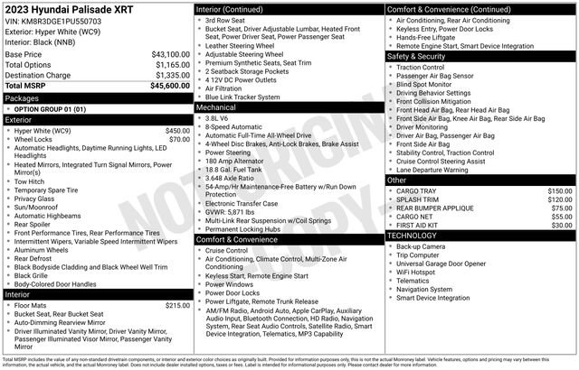 Used 2023 Hyundai Palisade XRT AWD/4WD image 37