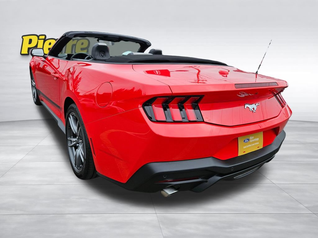 Certified 2025 Ford Mustang Convertible w/ Wheel & Stripe Package RWD image 28