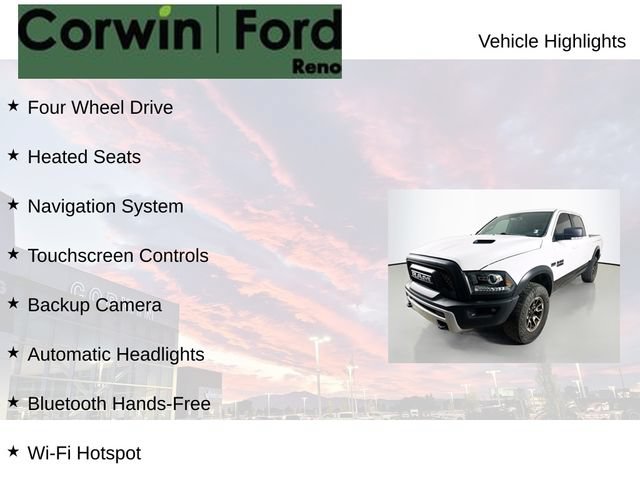 Used 2017 RAM 1500 Rebel w/ Luxury Group AWD/4WD image 8