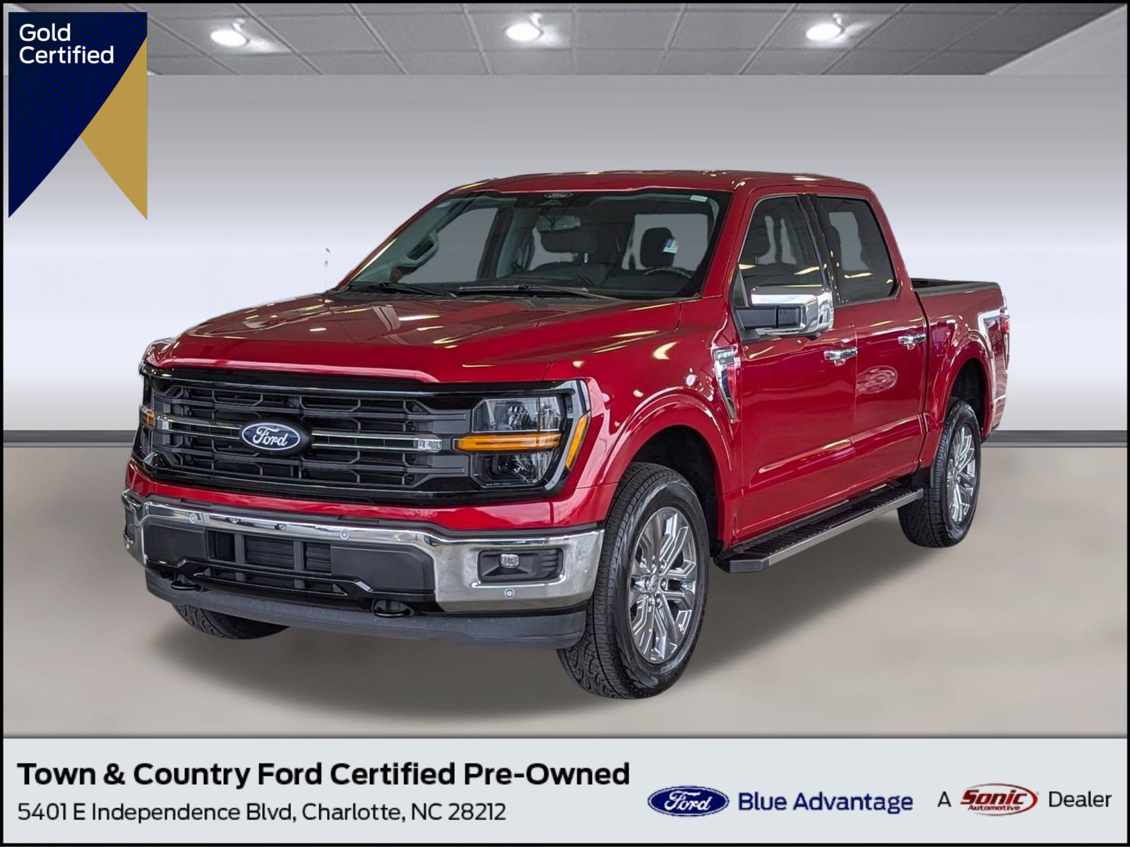 Certified 2024 Ford F150 XLT w/ Equipment Group 303A High image 1