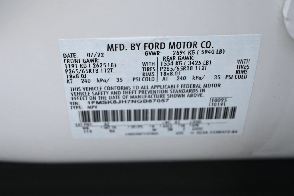 Certified 2022 Ford Explorer Timberline w/ Timberline Technology Package AWD/4WD image 43