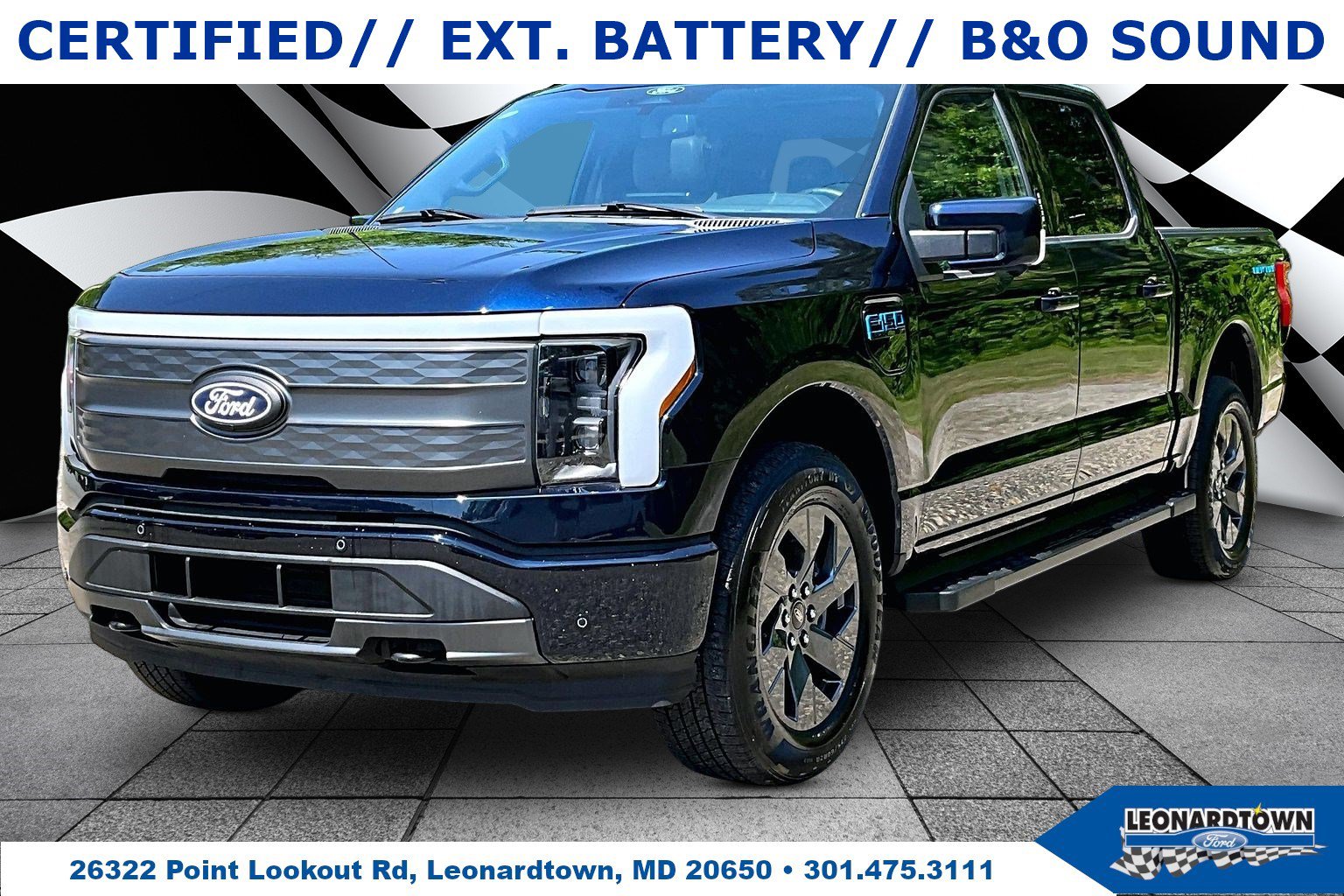 Certified 2025 Ford F150 Lightning Lariat AWD/4WD image 1