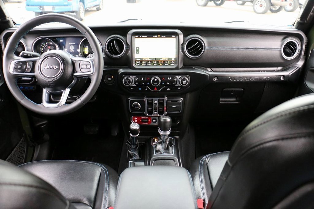 Used 2023 Jeep Wrangler Unlimited Rubicon 4xe w/ Steel Bumper Group image 23