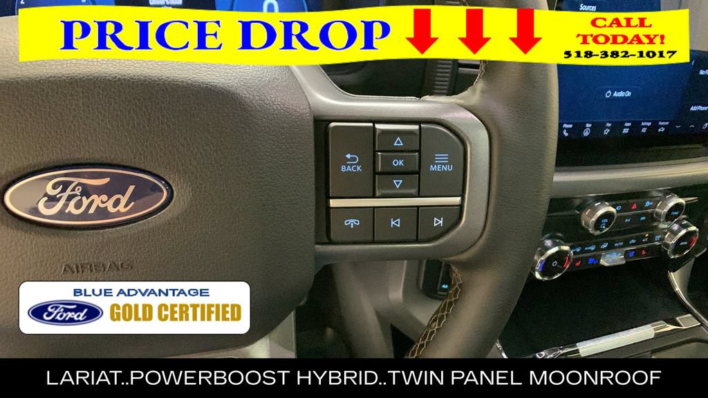 Certified 2025 Ford F150 Lariat w/ Equipment Group 502A High AWD/4WD image 39