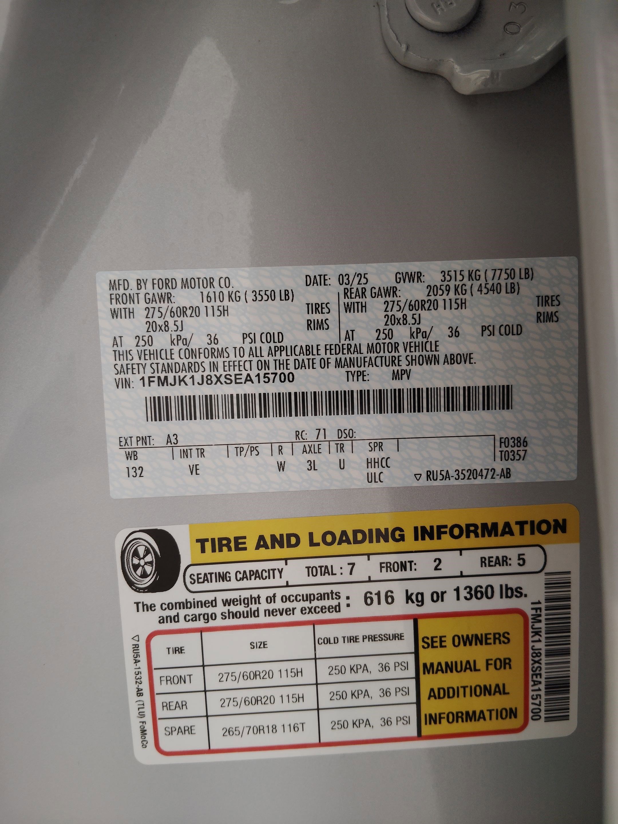 Certified 2025 Ford Expedition Max Active image 20