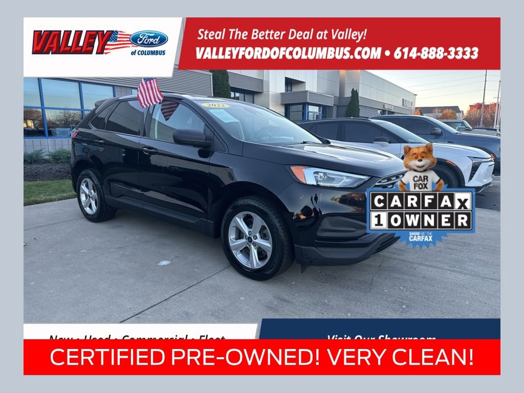 Certified 2022 Ford Edge SE w/ Cargo Accessory Package