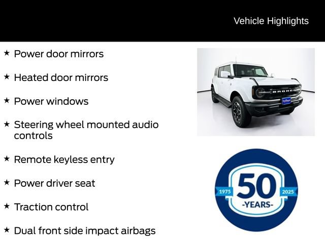Certified 2025 Ford Bronco Outer Banks AWD/4WD image 21